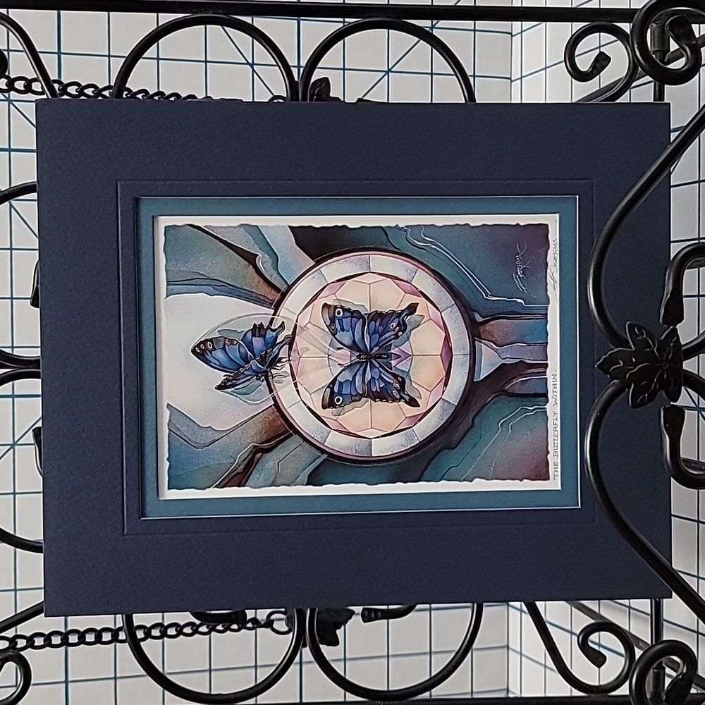 The‎ Butterfly Within - Jody Bergsma - Double Matted Print